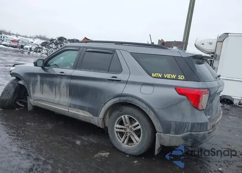 2021 Ford Explorer Xlt z USA, uszkodzony, nr VIN 1FMSK8DHXMGC15394